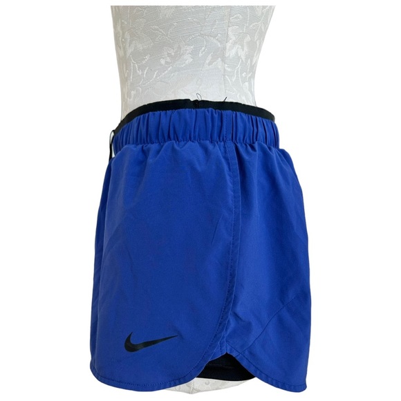Nike Dri-Fit Running Shorts Dark Blue Size Medium - Picture 2 of 15